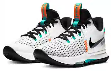 Nike LeBron Witness 5 EP White Green Orange