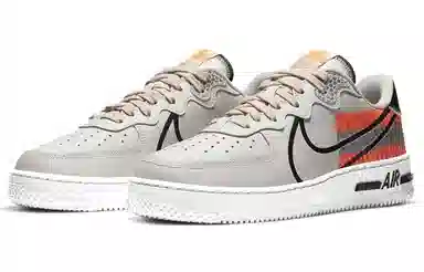 3M x Nike Air Force 1 React Grey Orange