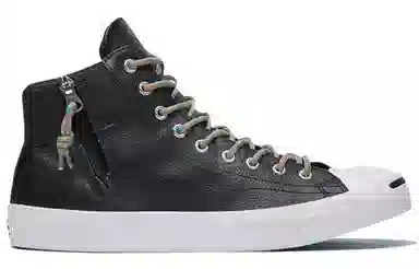 Converse Jack Purcell High Top Black White