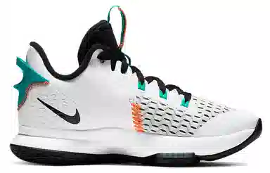 Nike LeBron Witness 5 EP White Green Orange