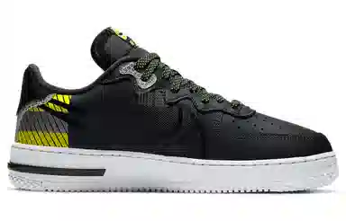 Nike Air Force 1 Low React Black Yellow
