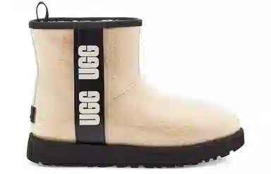 UGG Classic Clear Mini Black White