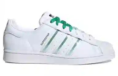 adidas Superstar White Green