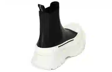 Alexander McQueen Tread Slick Chelsea Boots Black