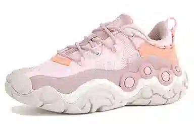 匹克 态极 潮流休闲 防滑耐磨 低帮 老爹鞋 女款 天堂粉