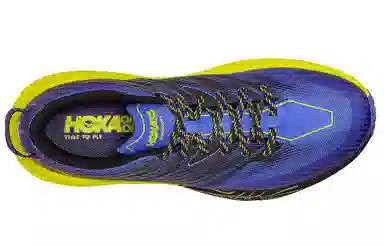 HOKA ONE ONE Speedgoat 4 Blue Yellow