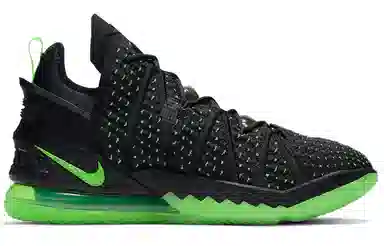 Nike LeBron 18 Black Green White
