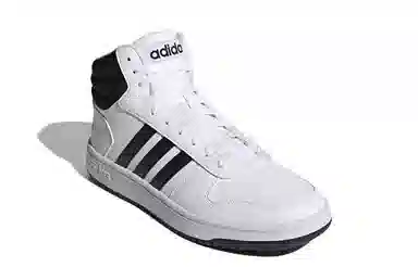 adidas Neo Hoops 2.0 Mid White Black