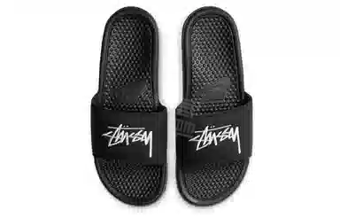Stussy x Nike Benassi Black