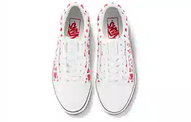 Vans Old Skool Valentine's Day White Red