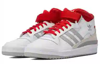 adidas Forum Mid White Red