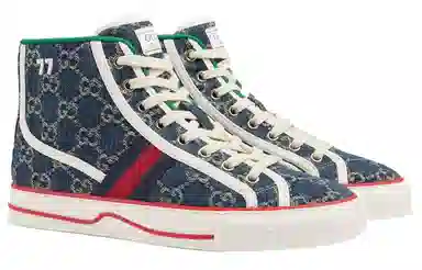 Gucci Tennis 1977 High-Top Blue