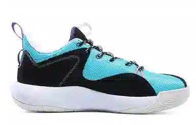 匹克 减震防滑耐磨 低帮 篮球鞋 蓝紫白