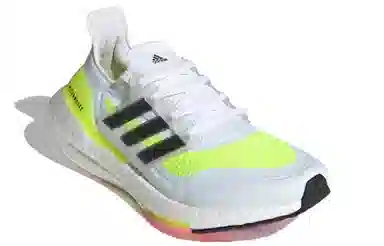 adidas Ultraboost 21 White Green Black