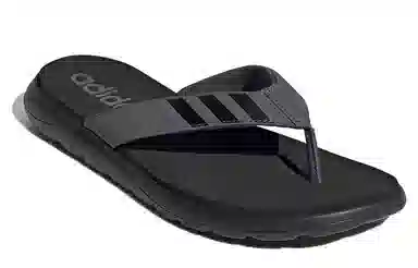 adidas Comfort Flip Flops Black Grey