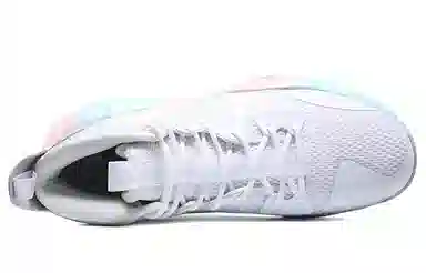 匹克 强化侧向支撑 精准抓地稳定性 防滑耐磨 中帮 篮球鞋 大白