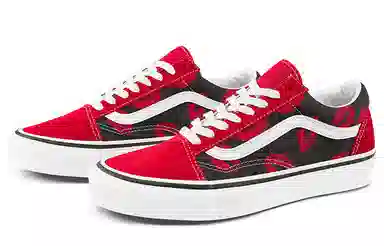 Vans Old Skool 36 Dx Red Black