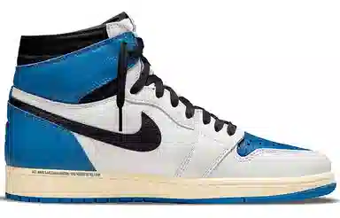 Travis Scott x Air Jordan 1 High Blue White Black