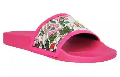 Gucci Pursuit Pool Slide "Pink Floral"