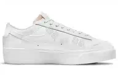 Nike Blazer Low Platform White