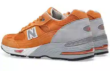 New Balance 991 Grey Orange