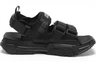 匹克 态极 运动凉鞋 全黑