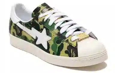A BATHING APE x adidas originals Superstar Green Camo