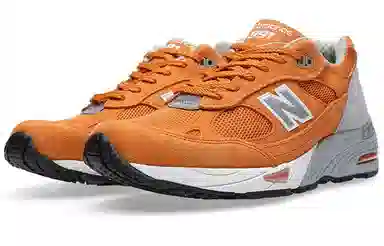 New Balance 991 Grey Orange