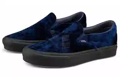 Vans Slip-On Blue Black