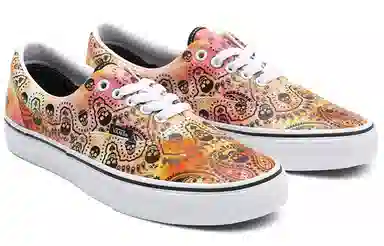 Vans Era Skull Print Orange