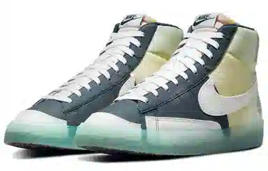 Nike Blazer Mid '77 White Blue Yellow