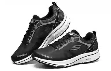 Skechers GO RUN Consistent Black White