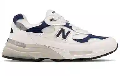 New Balance 992 White Blue