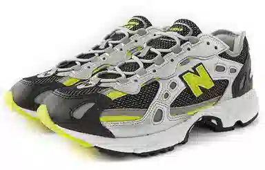 New Balance 827 Black Silver Yellow