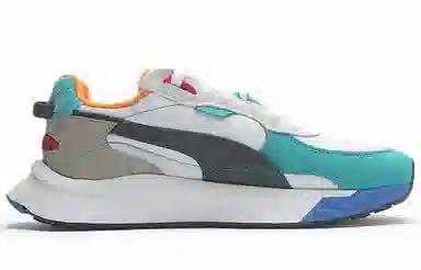 Puma Wild Rider Layers White Blue