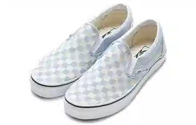 Vans Slip-On Classics Light Blue White