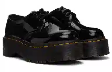 Dr. Martens 1461 Patent Leather Platform Black