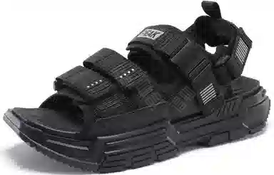 匹克 态极 运动凉鞋 全黑