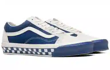 Vans Old Skool Vault OG LX Blue White Checkerboard