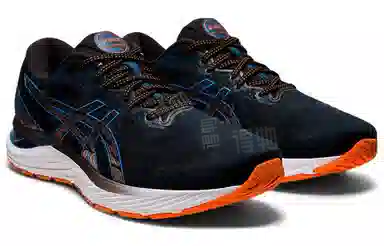 Asics Gel-Cumulus 23 Black Blue 4E