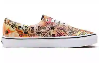 Vans Era Skull Print Orange