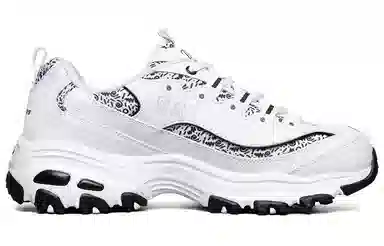 Skechers D'Lites 1.0 White Black