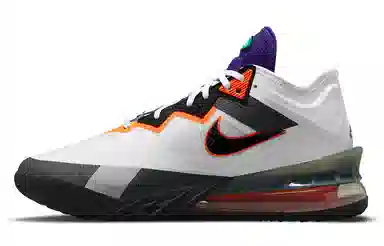 Nike LeBron 18 Low EP Black White Orange