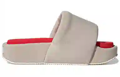 Y-3 Slide Grey Red