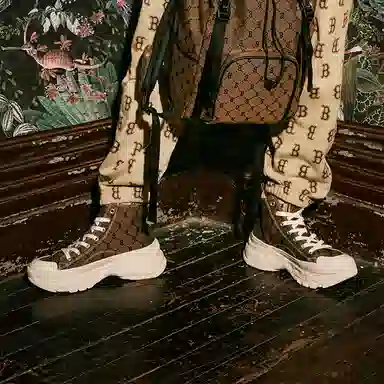 MLB Chunky High Mono Khaki