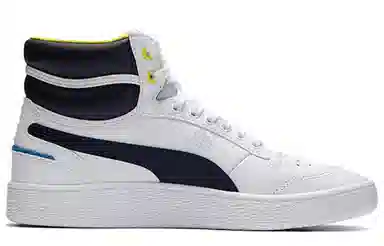 PUMA Ralph Sampson Mid White Black Yellow