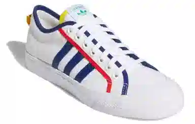 adidas Nizza White Blue Yellow