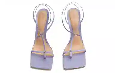 Bottega Veneta Stretch Sandals Purple
