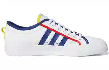 adidas Nizza White Blue Yellow
