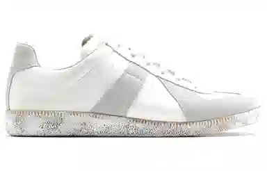 Maison Margiela Replica Painted Low White Grey